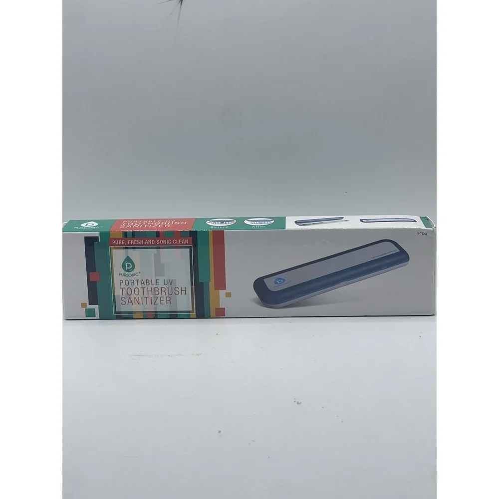 Pursonic-Portable UV Toothbrush Sanitizer- Operated By 2x‎ 1.5v AA Batteries